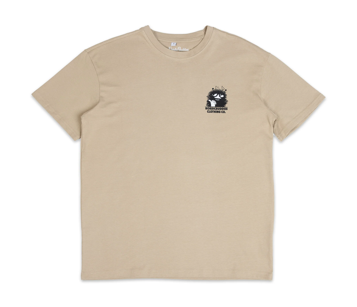 Muumi Haisuli T-paita Unisex - beige - Lahjaksi.net