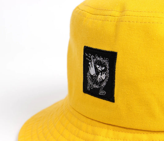 Muumi Haisuli Bucket Hat - keltainen - Lahjaksi.net